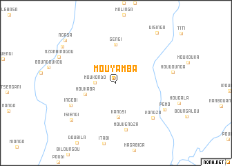 map of Mouyamba