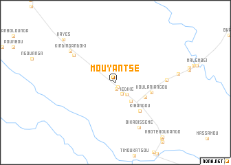 map of Mouyantsé