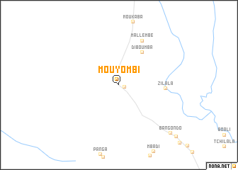 map of Mouyombi