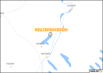 map of Mouzarak Koromi