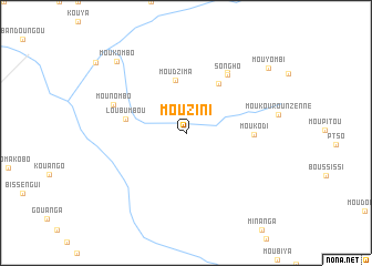 map of Mouzini