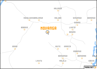 map of Movanga