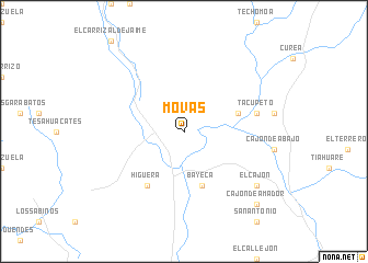 map of Movas