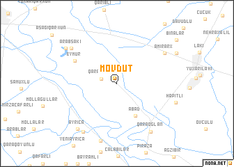 map of Mövdüt