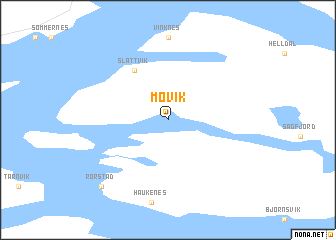 map of Movik