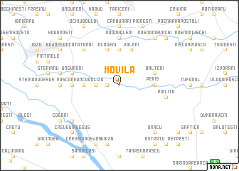 map of Movila