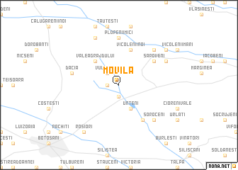 map of Movila