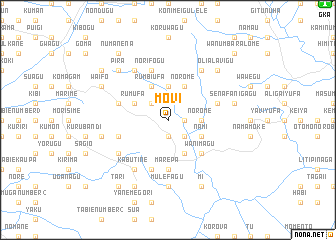 map of Movi