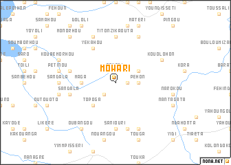 map of Mowari