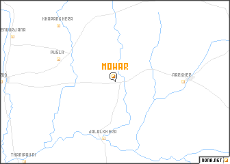 map of Mowār