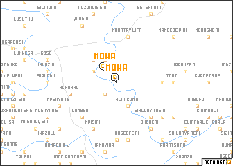 map of Mowa