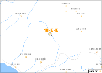 map of Mowewe