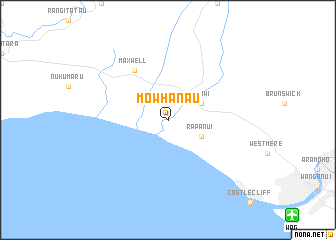 map of Mowhanau