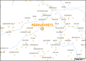 map of Mowmj-e Kheyl