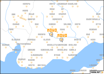 map of Mowo