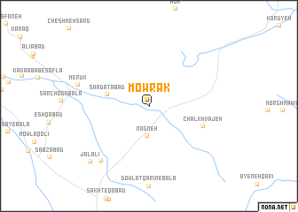 map of Mowrak