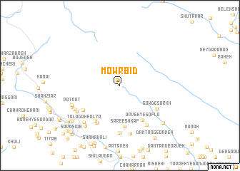 map of Mowrbīd