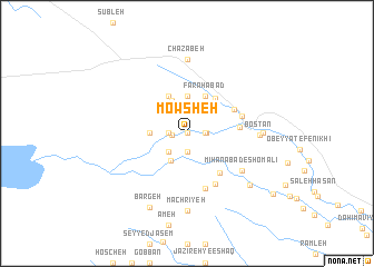 map of Mowsheh