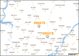 map of Mowuto