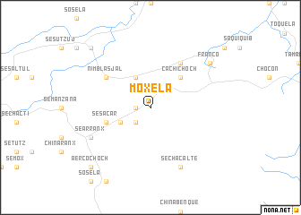 map of Moxelá