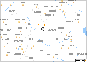 map of Moxthé