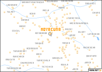 map of Moyacuna