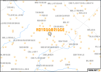 map of Moyadd Bridge