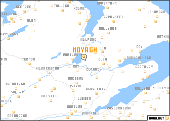 map of Moyagh