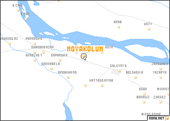 map of Moyak-Olum