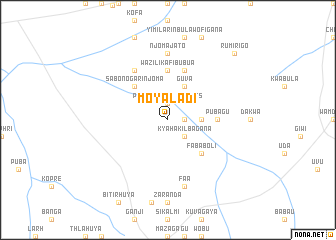 map of Moyaladi