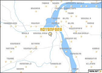 map of Moyanfara