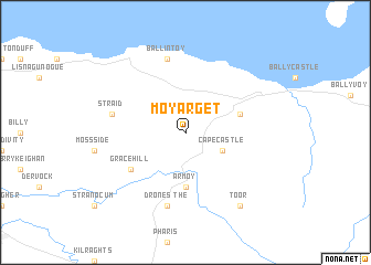 map of Moyarget