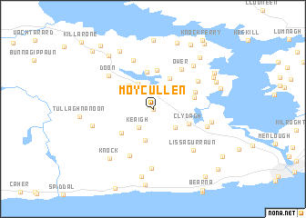 map of Moycullen