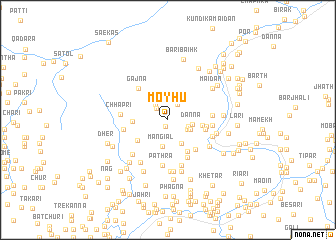 map of Moyhu