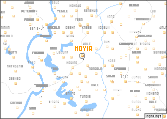 map of Moyia