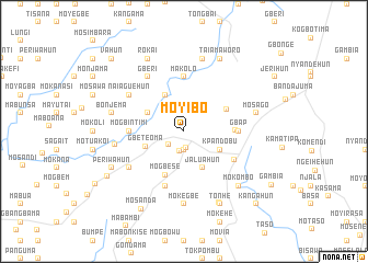 map of Moyibo