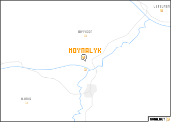 map of Moynalyk