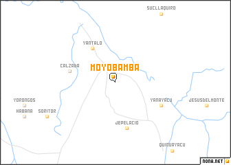 map of Moyobamba