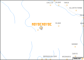 map of Móyoc-Móyoc