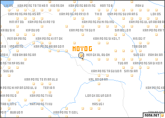 map of Moyog