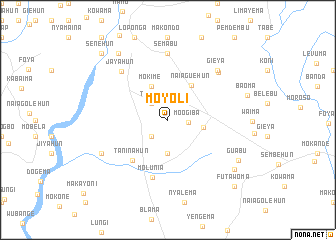 map of Moyoli