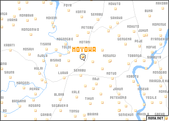 map of Moyowa