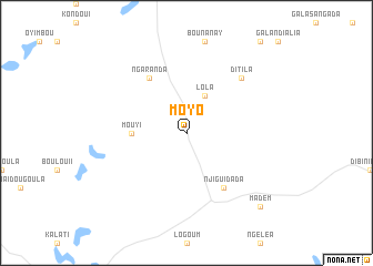 map of Moyo