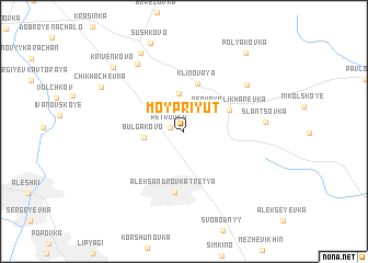 map of Moy Priyut