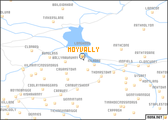 map of Moyvally