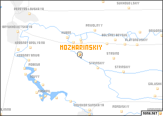 map of (( Mozharinskiy ))