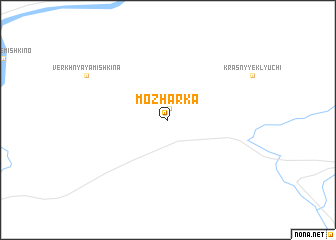 map of Mozharka