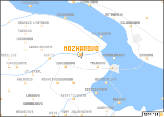 map of Mozharovo