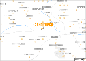 map of Mozhayevka