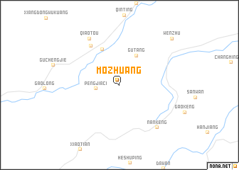 map of Mozhuang